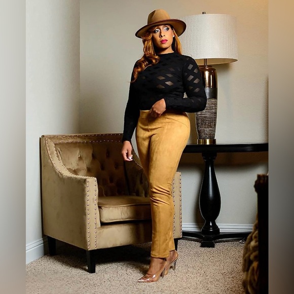 Women’s ombré tan and brown fedora with buckle NWT size Medium - Picture 8 of 9